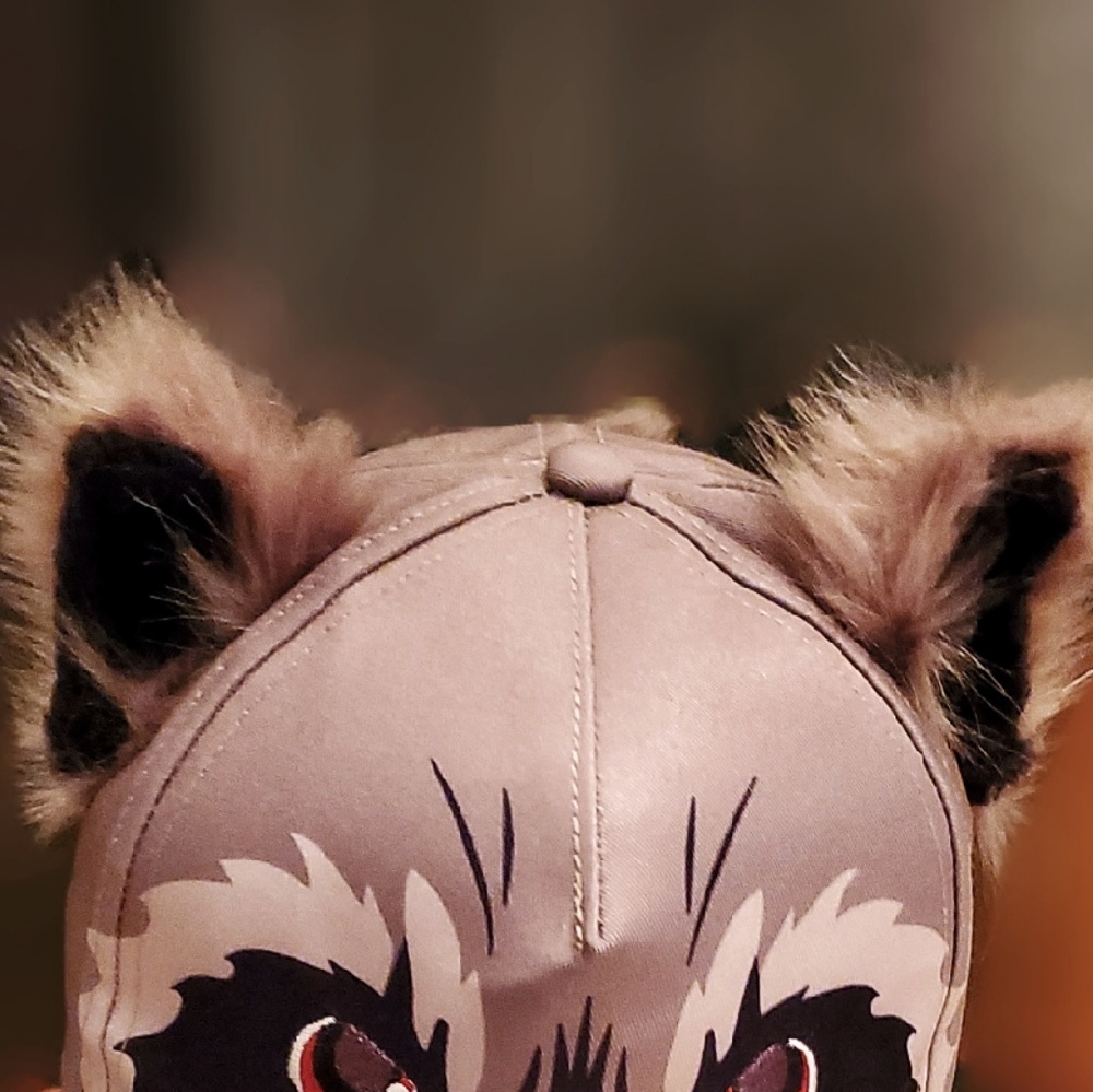 DISNEY GUARDIANS OF THE GALAXY ROCKET RACCOON HAT - Picture 4 of 8